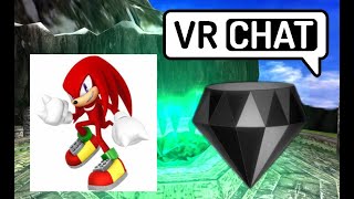 Y Knuckles Meets The Dark Master Emerald Vrchat