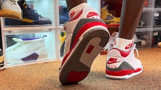 2022 JORDAN “FIRE RED” III in 4K