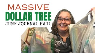 JUNK JOURNAL DOLLAR TREE HAUL