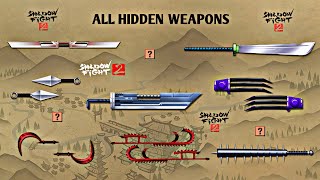 Shadow Fight 2 | All Hidden Weapons | Unavailable Weapons screenshot 5