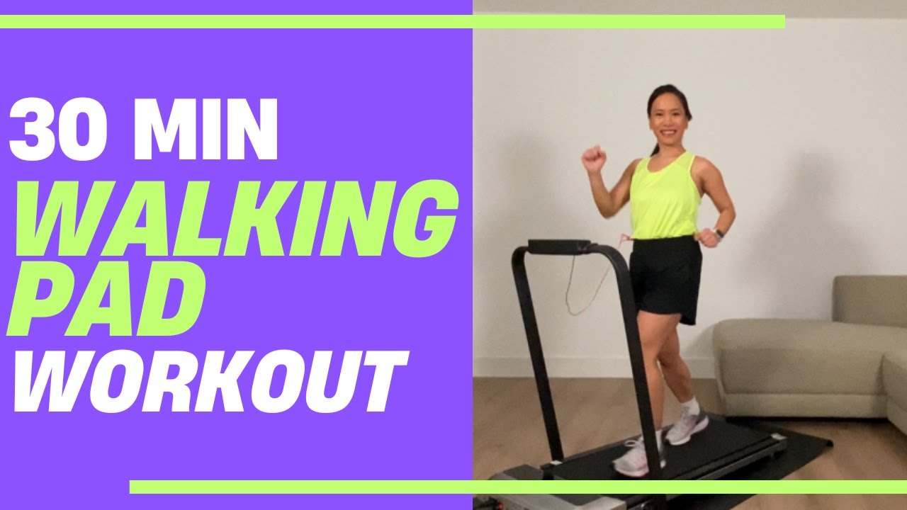Walking Just Got FUN! 30-Min Walking Pad Workout - YouTube