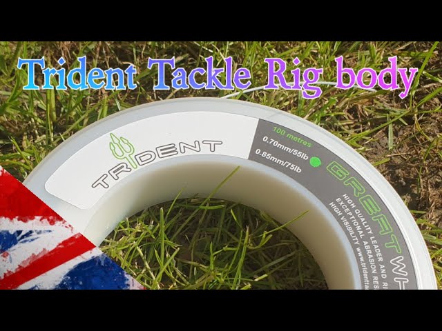 UK Sea Fishing Trident Great White Rig Body and Shock leader Review. How To  Make A Pulley Rig 