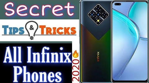 Secret Tips & Tricks Of Infinix Hot 9, Infinix Zero 8, Note 7 And All New Infinix Phones
