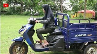 Belajar Motor Roda 3 Untuk Pemula‼️Viar Karya Bit