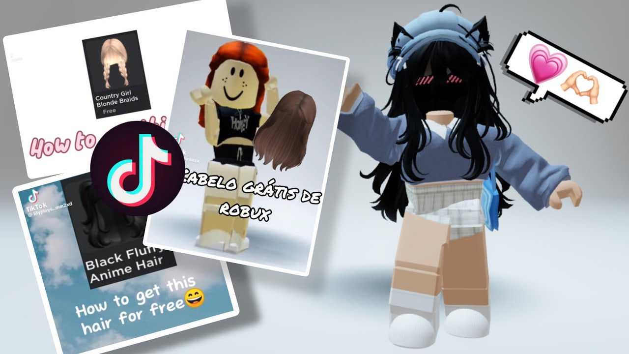 como conseguir cabelo no roblox 2023｜Pesquisa do TikTok