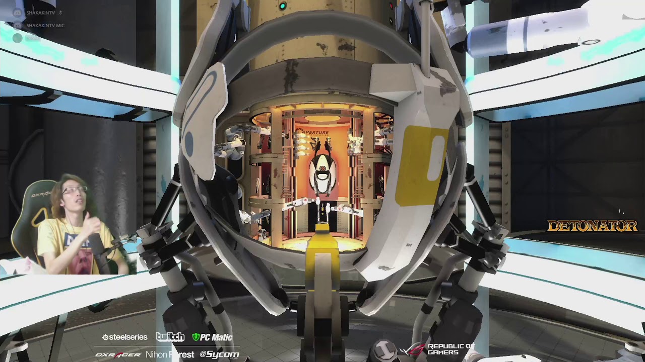 嫁とPortal2 コース2 toto23