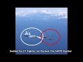 Russian Su-27 Forces Away NATO F-15 After It Approaches Of The Russian Federation Plane.