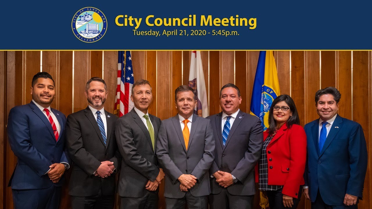 Santa Ana City Council April 21,2020 - YouTube