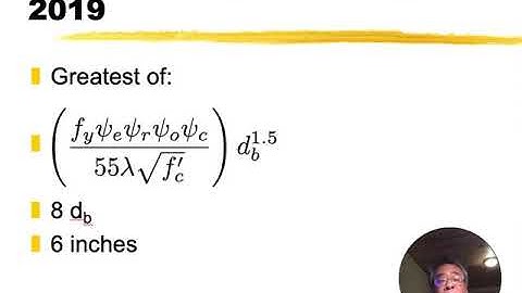 06  Development Length for Hooks