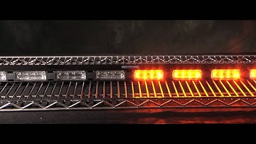 911 F204-8 LED Traffic Advisor Emergency Vehicle Light from 911 Signal USA - Demo