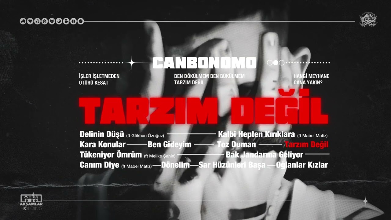Can Bonomo - Tarzım Değil (Official Audio) #KaraKonular