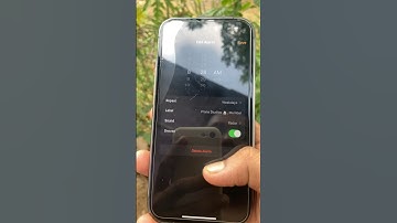 Turn Off Snooze on iPhone Alarm ⏰ #iphone #shorts