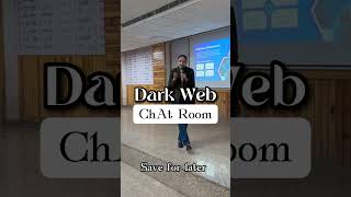 Dark Web chat Room | hacker vlog #cybersecurity