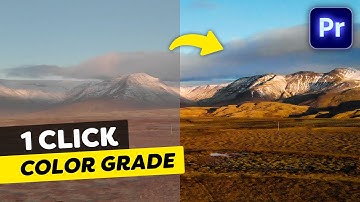The NEW 1-Click COLOR CORRECTION Feature in Premiere Pro is AMAZING!