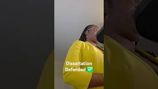 Celebrity Dissertation Defense #blackgirlmagic #blackphd #doctoralstudent #dcj Net Worth