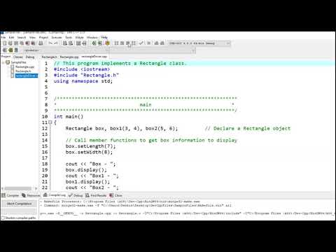 Opening a Dev C++ Project