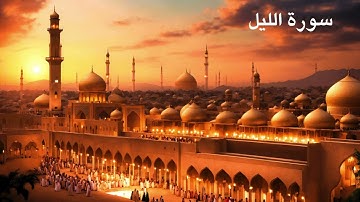 سورة الليل مكررة 7 مرات