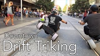 Trike Drifting in the City - SlideMelbourne RECUT