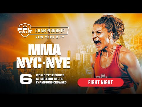 PFL Championship New Year's Eve on ESPN2 | 7p ET | 2019 - Fight Night