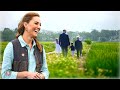 Catherine Heartwarming Family Snapshot Unveiled, William & Three Children In The Fields Of Love