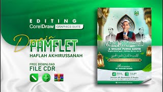 Edit Desain Pamflet Haflah Free Download Cdr