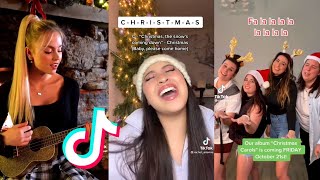 Christmas Season TikTok Song Covers!!! 🎅🌲😍 (TikTok Singing Compilations) (Song Covers)