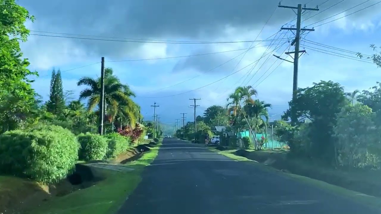 Tanugamanono-Vaivase Uta: Virtual Driving Tours of Samoa