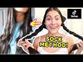 I tried TIKTOK OVERNIGHT HEATLESS WAVES using SOCKS & I don’t know why I didn’t try this before!