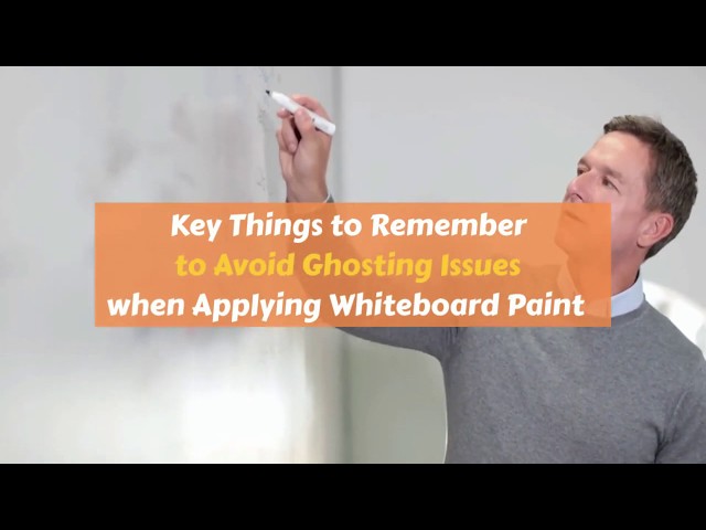 How to Apply Whiteboard Paint