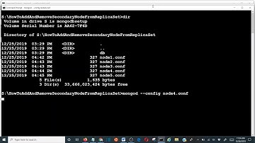 MONGODB DBA   HOW TO ADD AND REMOVE SECONDARY NODE FROM REPLICA SET