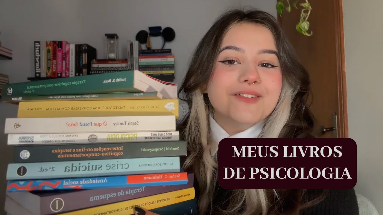 MINHA COLEÇÃO DE LIVROS ACADÊMICOS DE PSICOLOGIA
