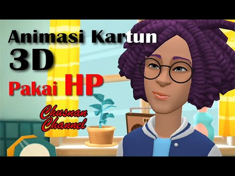  Animasi  Kartun  3D  Pakai HP YouTube