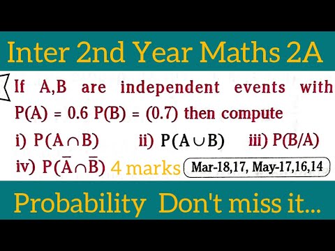 Problem on probability||Inter
