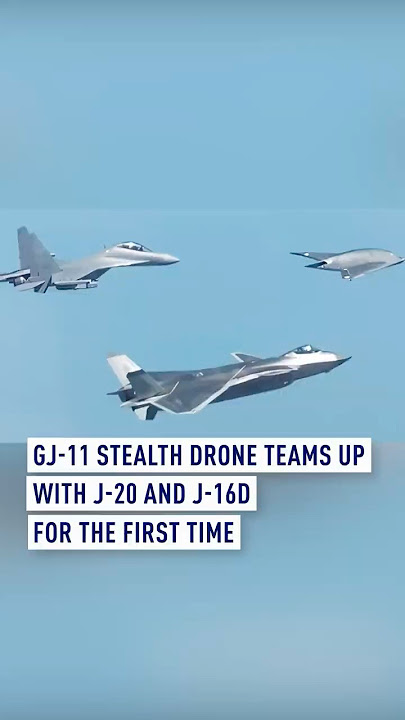 ​​China Air Force unveils first formation of GJ-11, J-20, and J-16D in anniversary film