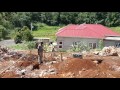 Building a House - Trench Cutting ( Foundation)
