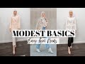 Modest Basic Essentials Every Girl Needs! | Modest Capsule Wardrobe
