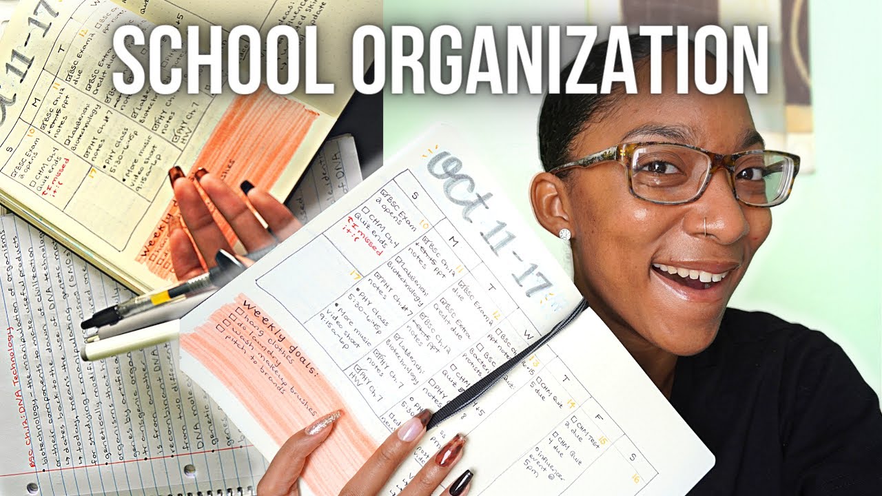 BACK TO SCHOOL UPDATE + HOW TO Stay Organized | JaiChanellie