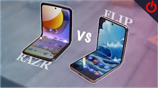 Motorola Razr (2022) vs Samsung Galaxy Flip 4 | Which is the best flipping phone?!