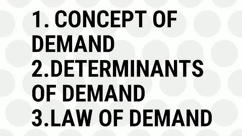 Demand, determinants of demand and law of demand explained |economics class 11|Consumer equilibrium