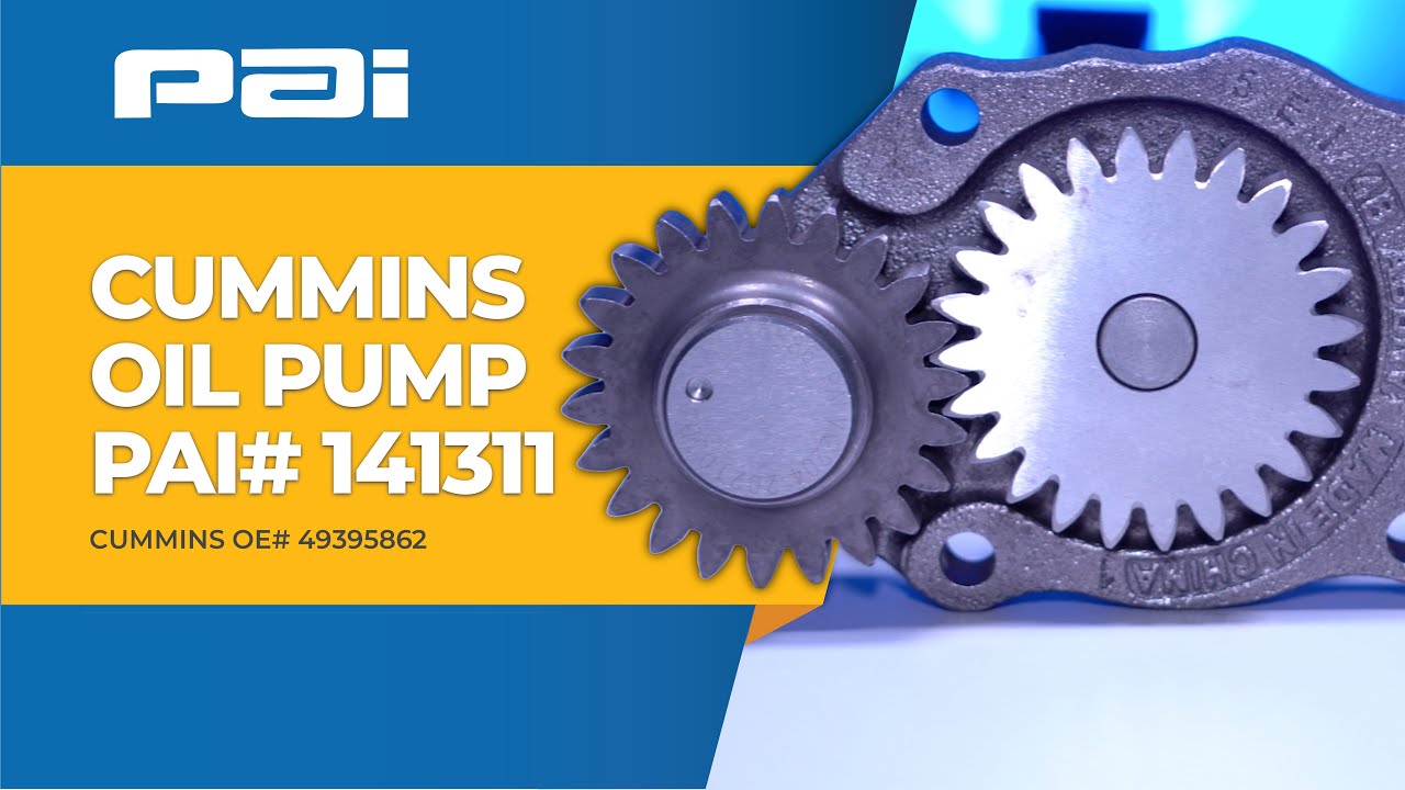 Cummins 4B Oil Pump (PAI# 141311, OE# 4939586)