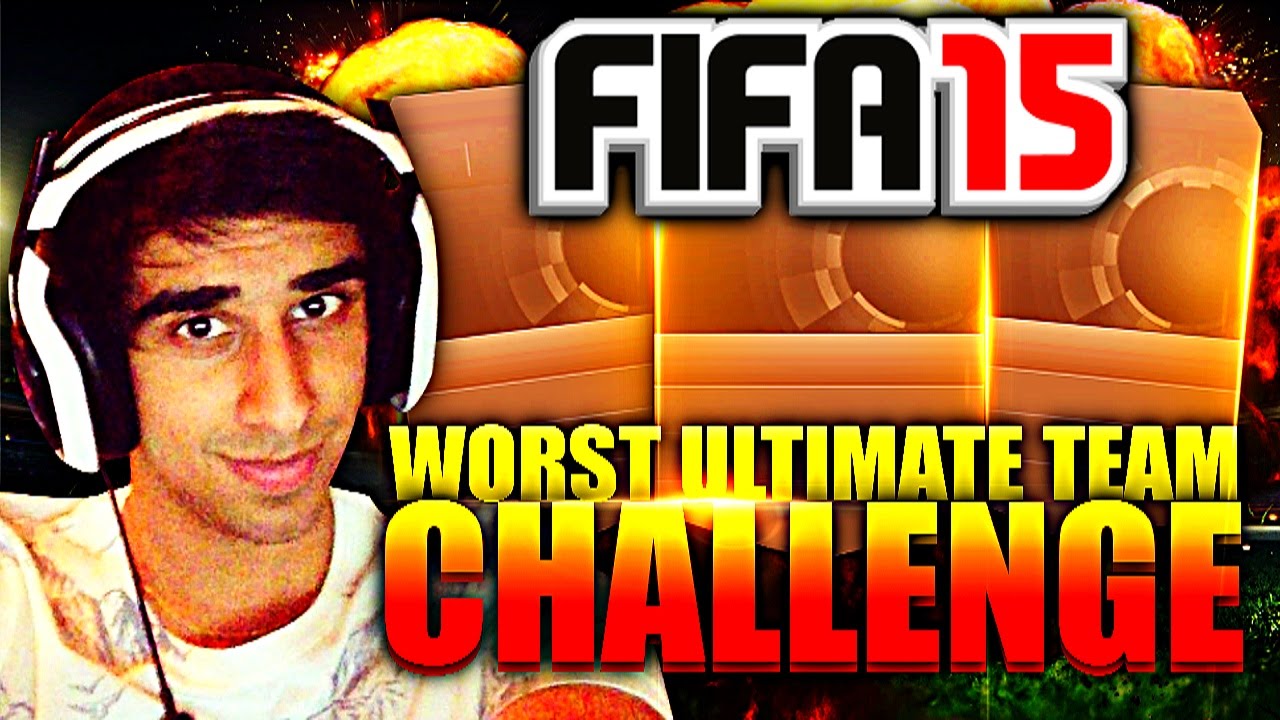 FIFA 15 - WORST FIFA TEAM CHALLENGE with Vikkstar123 (FIFA15)