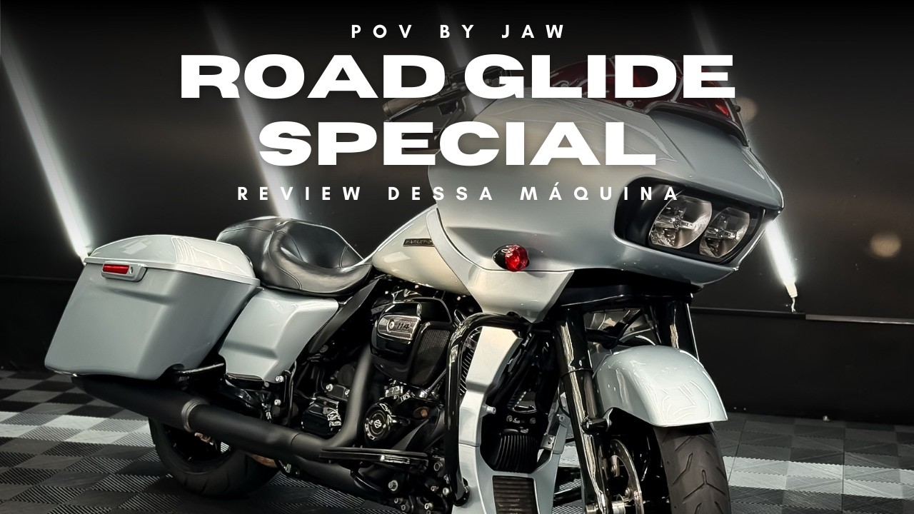 Comprei uma Road Glide 2020 de leilão… olha o resultado