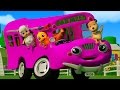 Wheels On The Bus Go Round And Round | Nursery Rhyme And Kids Songs