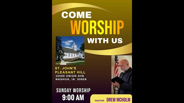 Sunday Sermon 08/21/2022 (Pastor Drew McHolm)
