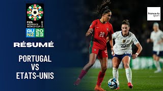 Coupe du monde 2023 (F) : le résumé de Portugal vs États-Unis