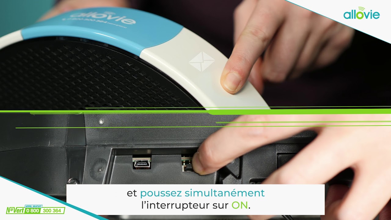 Mise en service Allovie Classic 3G