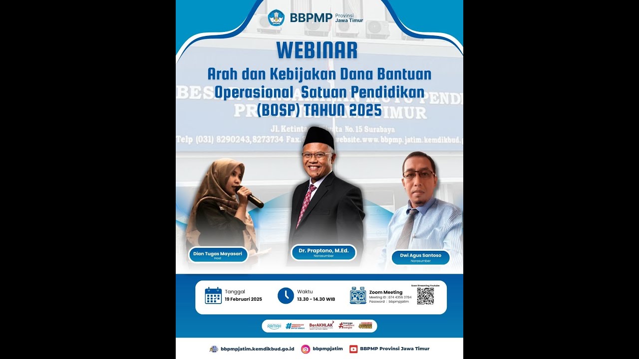 Arah dan Kebijakan Dana Bantuan Operasional Satuan Pendidikan (BOSP) TAHUN 2025