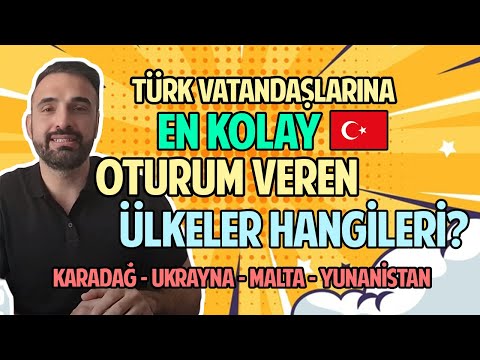 Türk Vatandaşlarına En Kolay Oturum Çalışma İzni Veren Ülkeler
