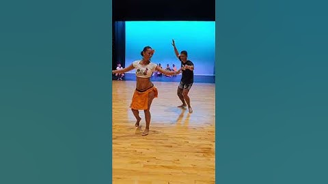 Matatini And Her Boyfriend at Another Workshop for Tahitian Dancing #shorts #youtubeshorts #dance