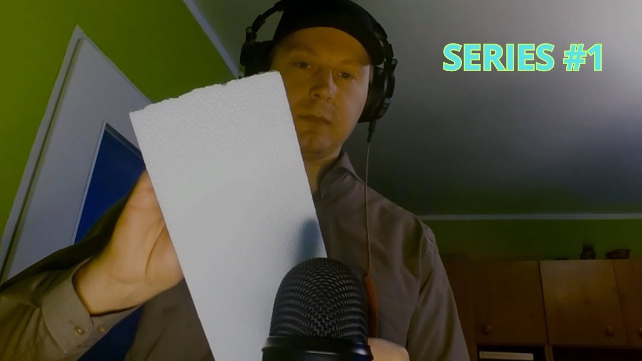 ASMR Styrofoam Scratching #1 That Melts Stress Instantly (No Talking)